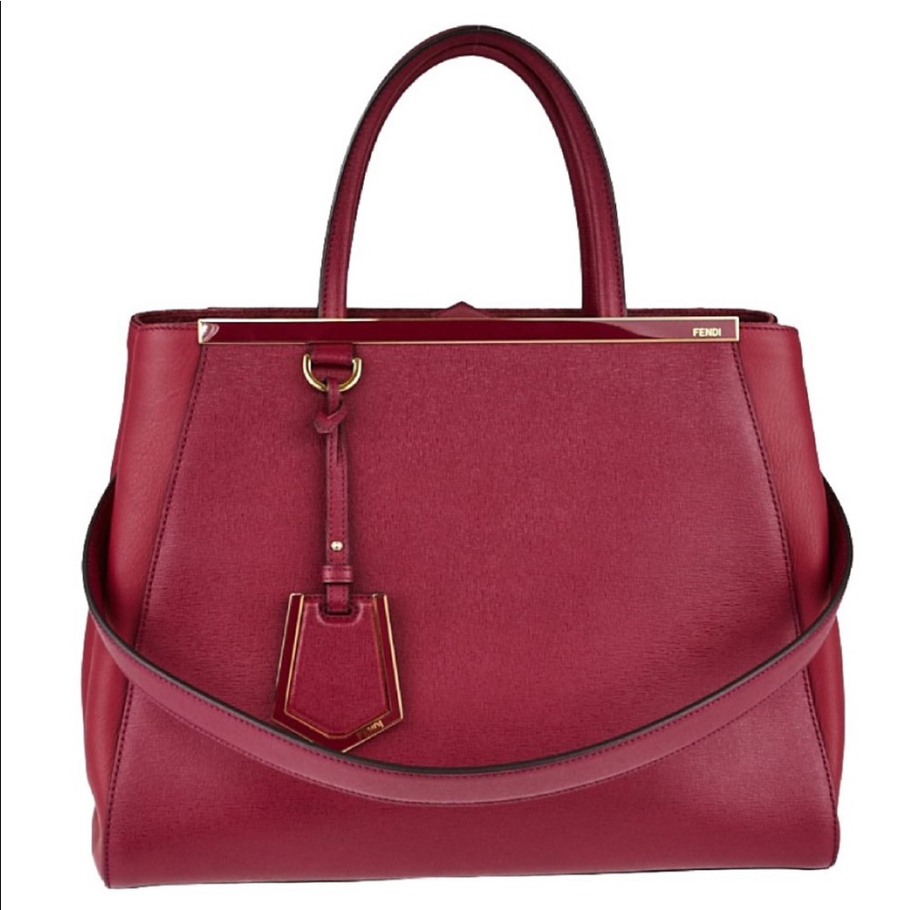 Fendi 2Jours Bag Leather Medium